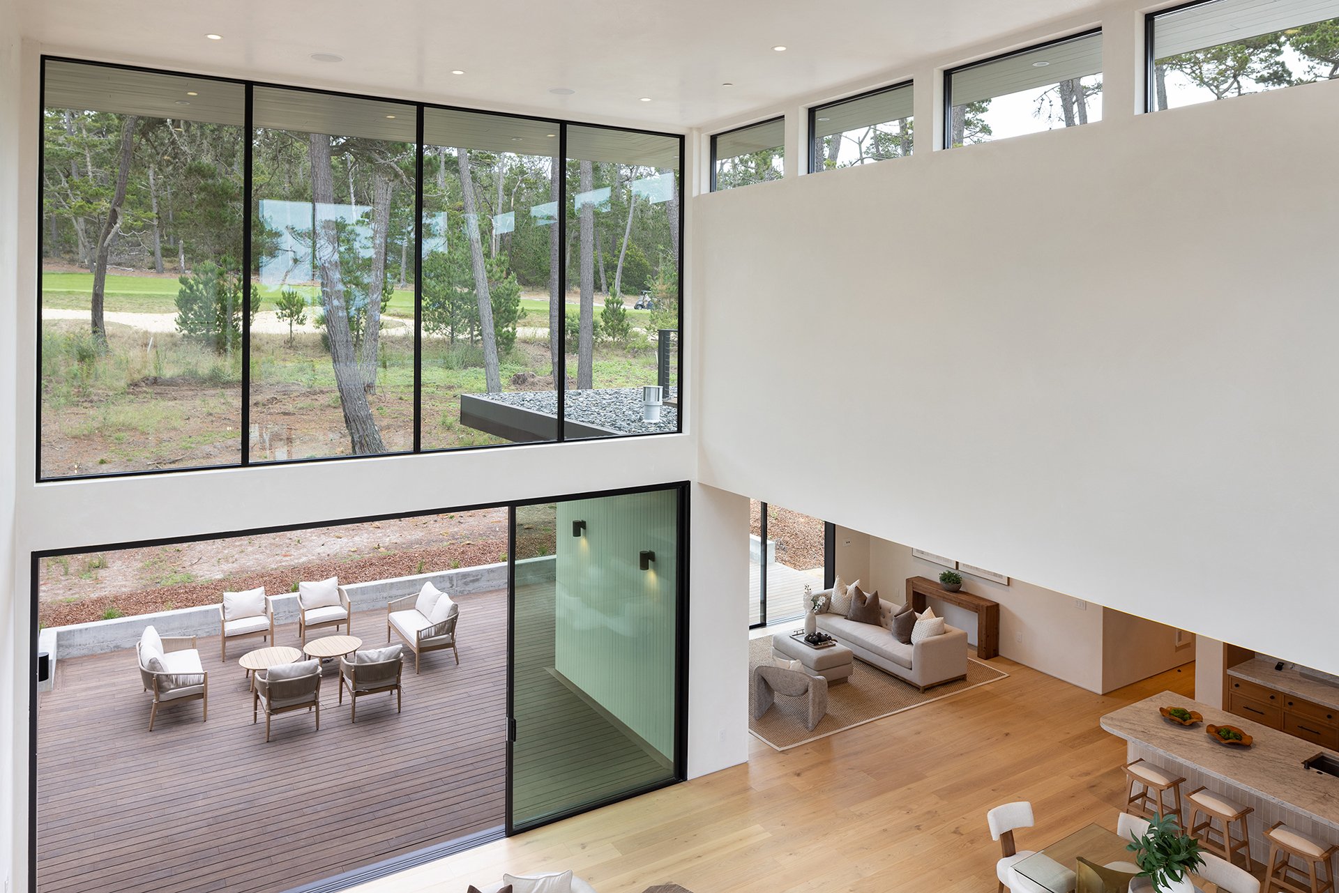 Contemporary Estate Along Poppy Hills Golf Course