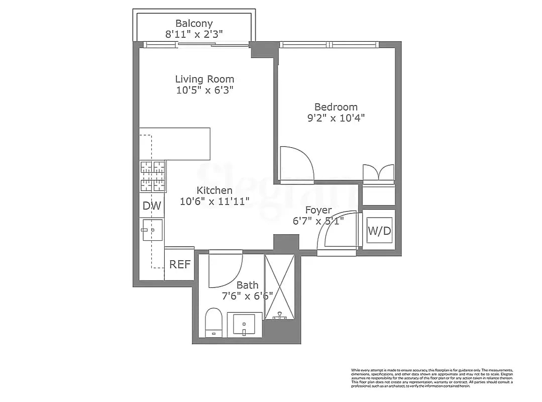 42-62 Hunter Street Unit: 3B
