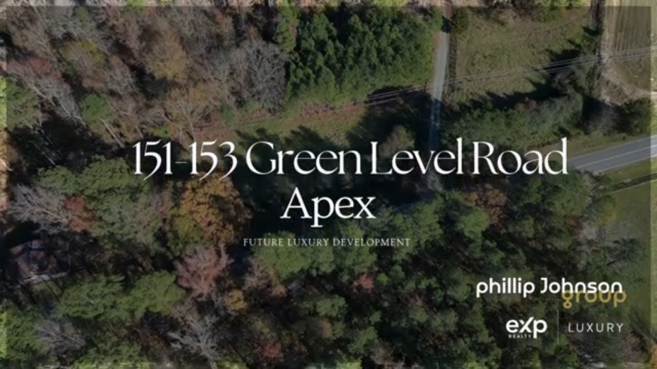  151-153 Green Level Road, Apex NC - 35.88 Acres