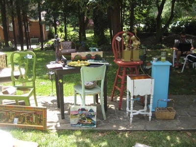 Pictures from the Tag Sale Today!