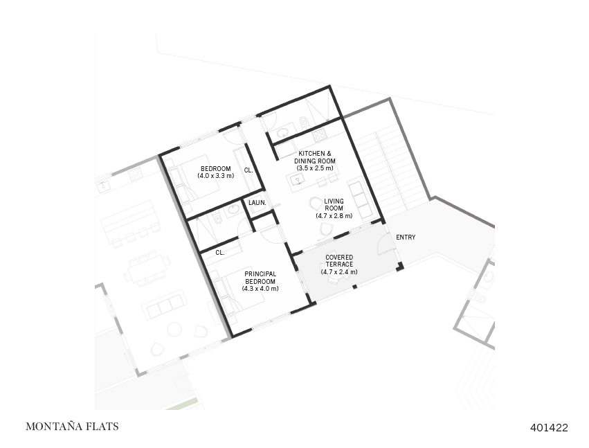 401422 Montaña Flats | Stylish 2-Bedroom Flat in Montaña – Modern Comfort near La Rambla