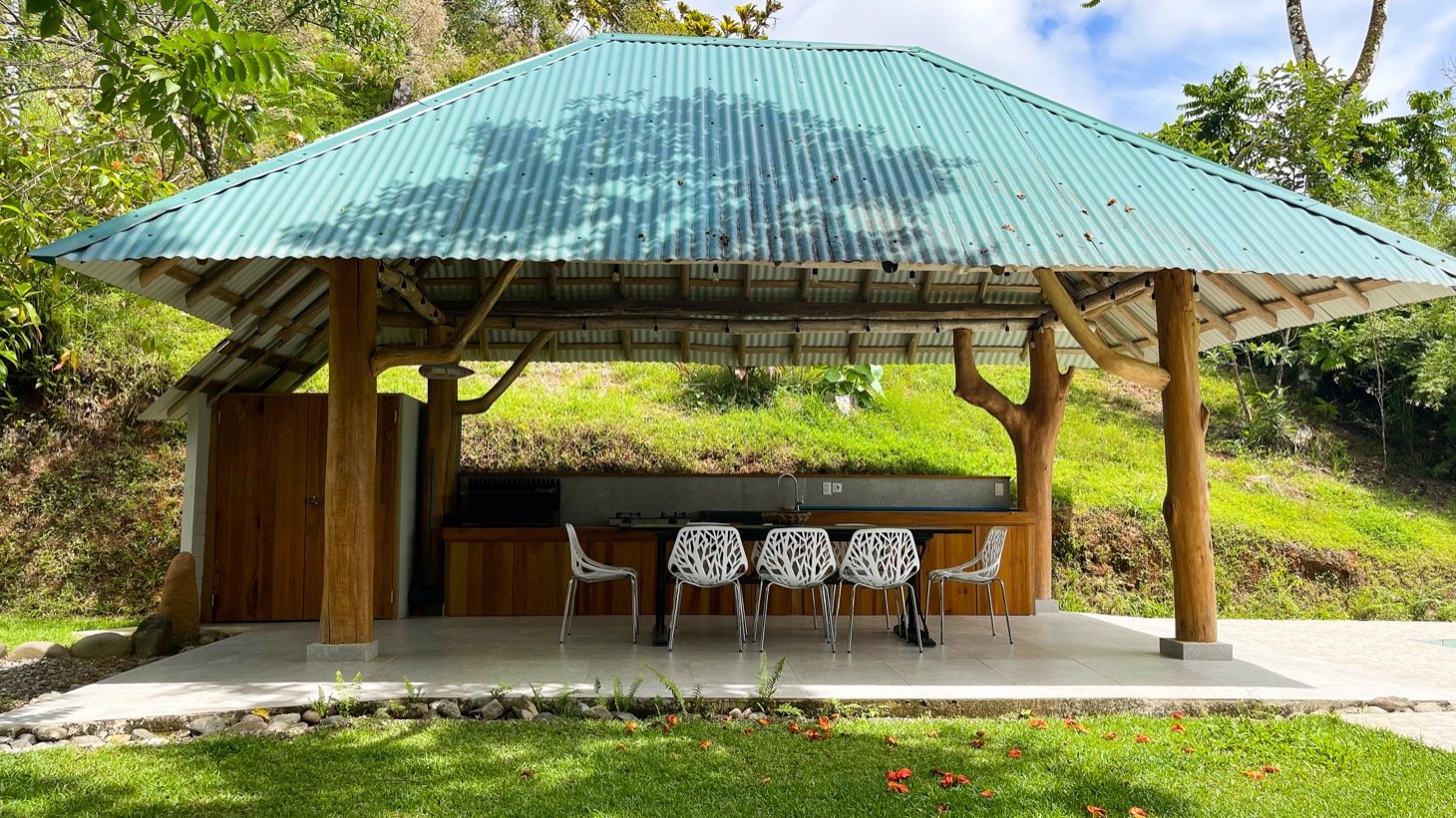 Luxury Ocean View Home with Chic Riverfront Cabins