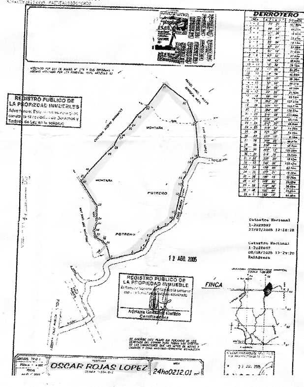 59.35 ACRES- Ocean And Mountain View Land, 6 Building Areas, Legal Water, Public Road, 20min From Beaches!!!