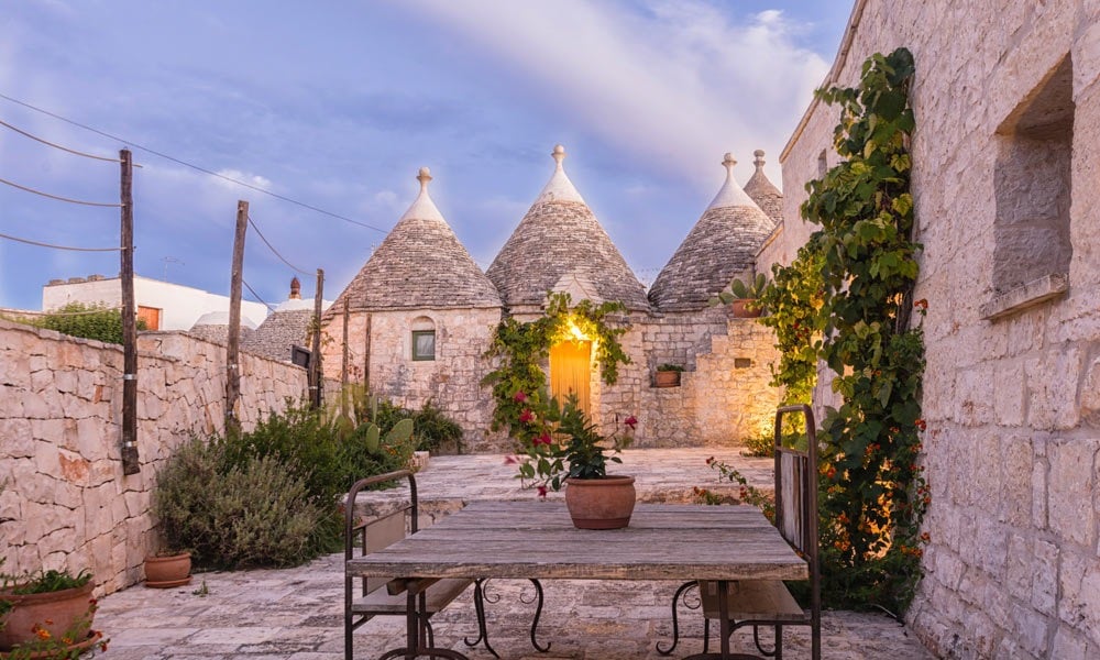 Luxurious Complex of Trulli in Locorotondo, Puglia