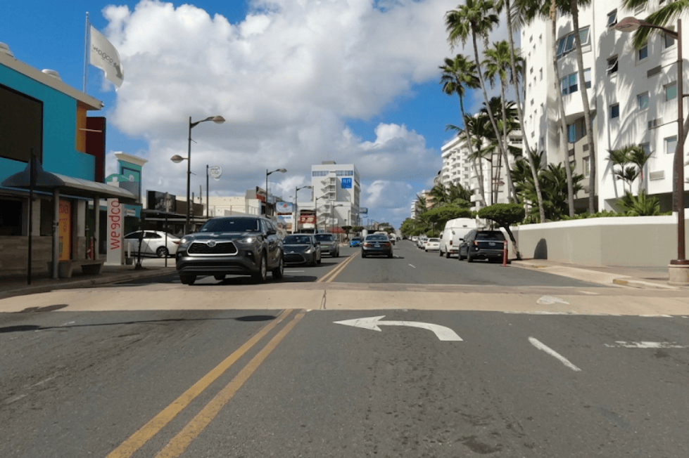 Driving in Carolina, Puerto Rico