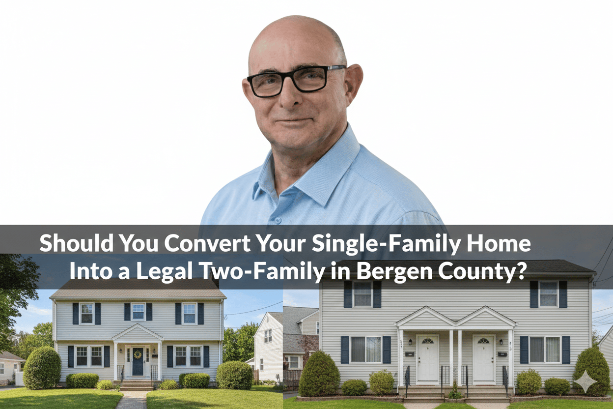 Should You Convert Your Single-Family Home Into a Legal Two-Family in Bergen County?