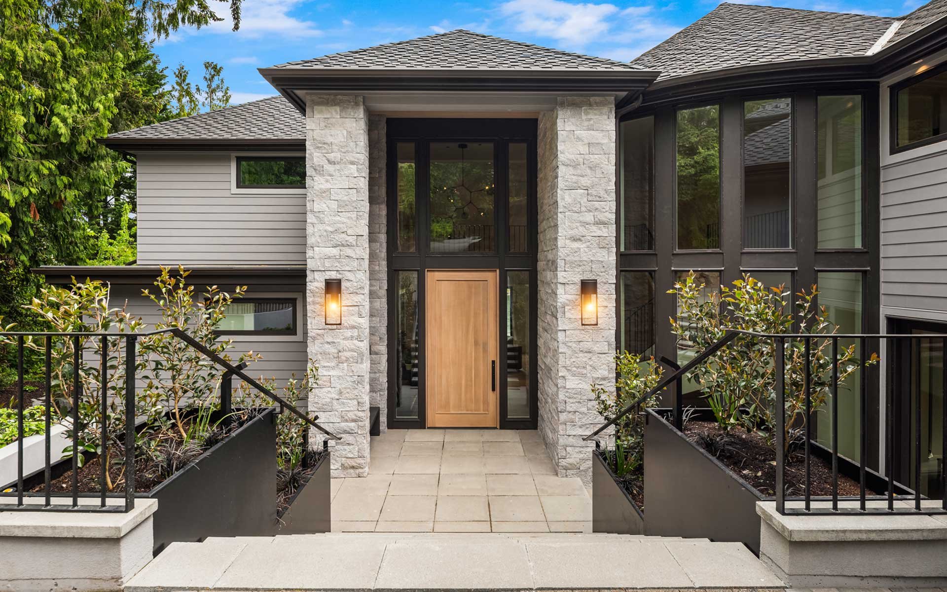 Gated Medina Waterfront Estate by Saad Custom Homes