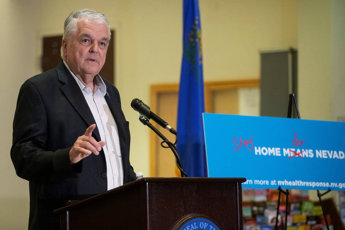 Sisolak Says He’ll Extend Stay-At-Home Order to May 15th