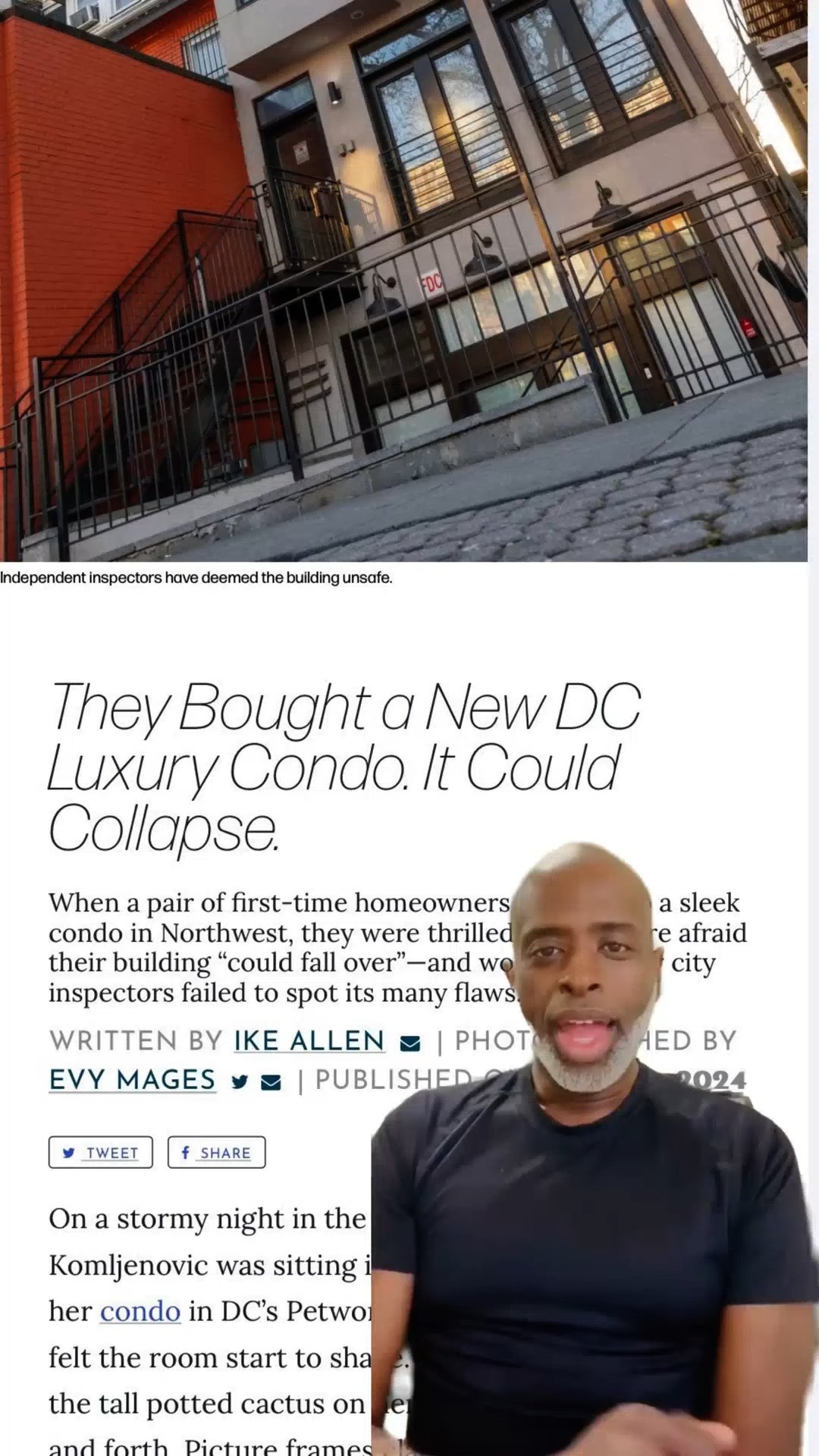 They bought a LUXURY Condo and it could collapse!!!
