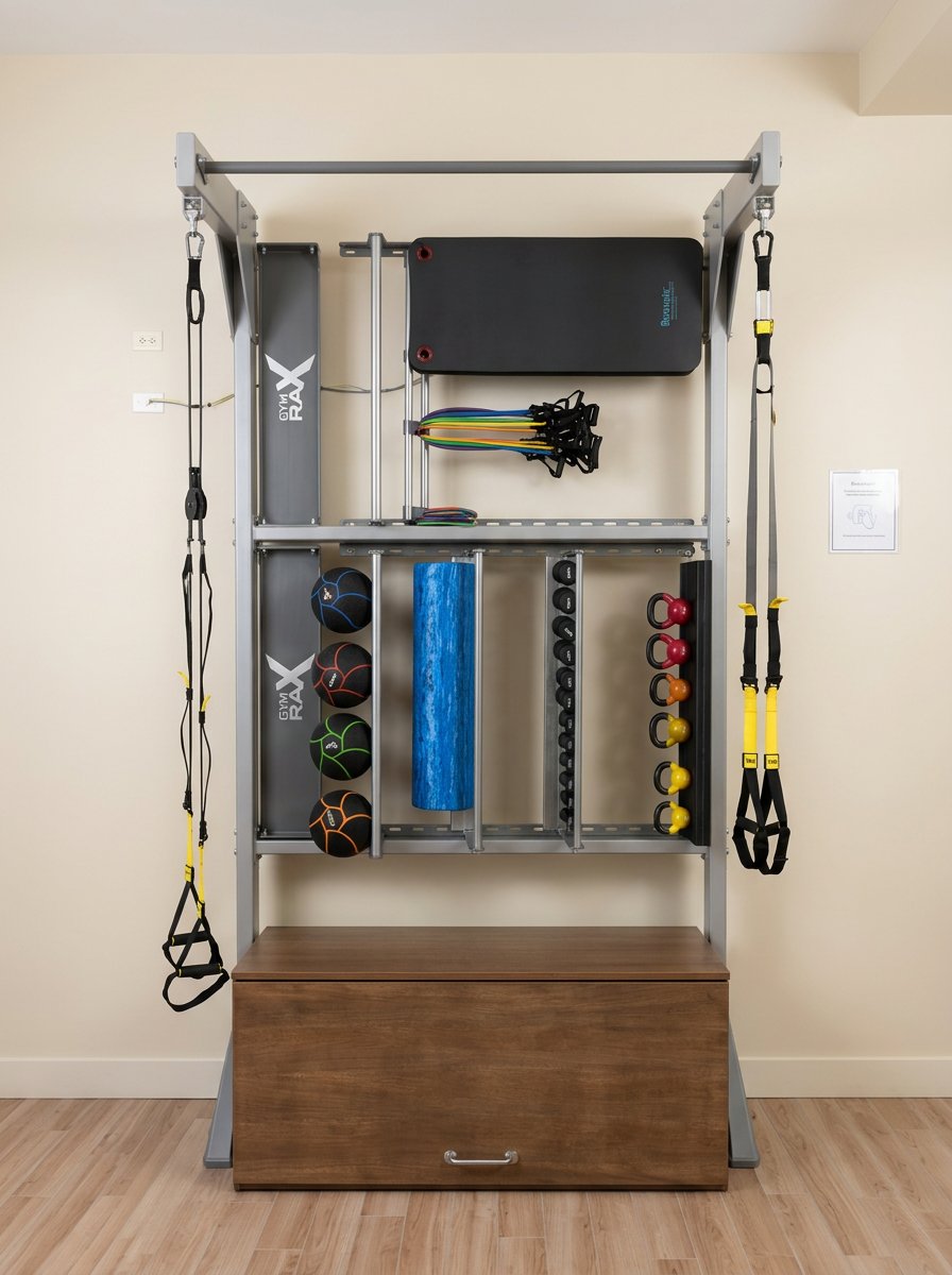 Group excerise room equipmentat the fitness center of the  Magnolia Lifestyle Center reserved for the residents of the age restricted Elements at Viridian.