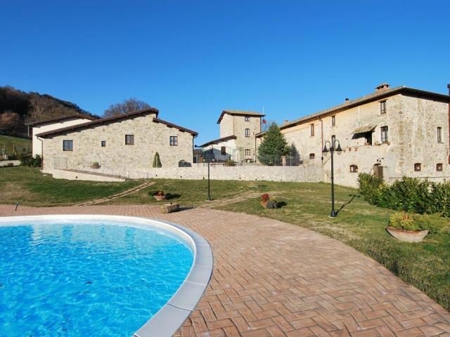 Restored Hilltop Home in Umbria