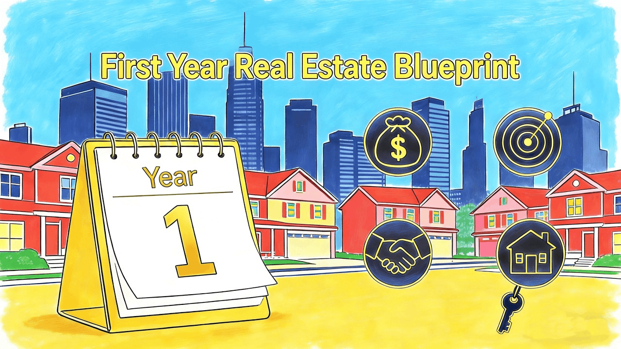 Your First Year in Real Estate The Brutally Honest Blueprint to Survive & Thrive
