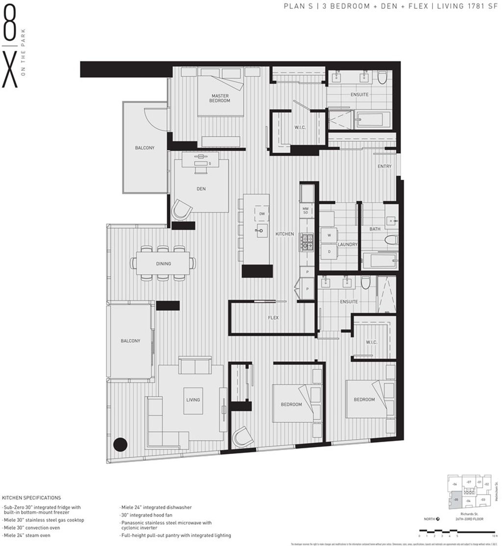 1111 Richards St, #2805