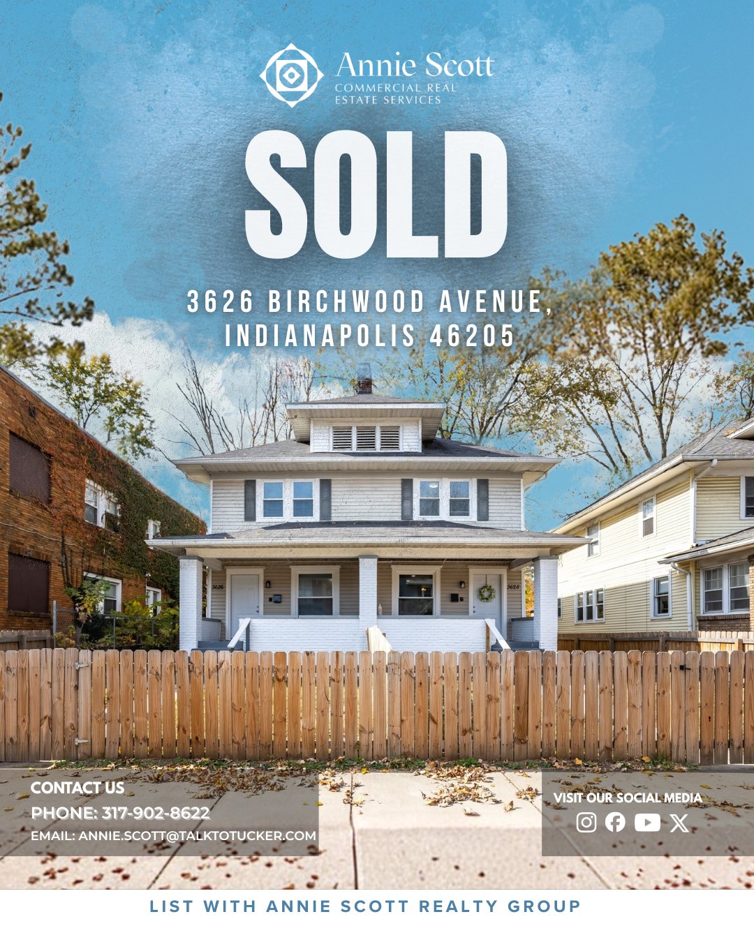 Charming Residential Property Sold in Indianapolis