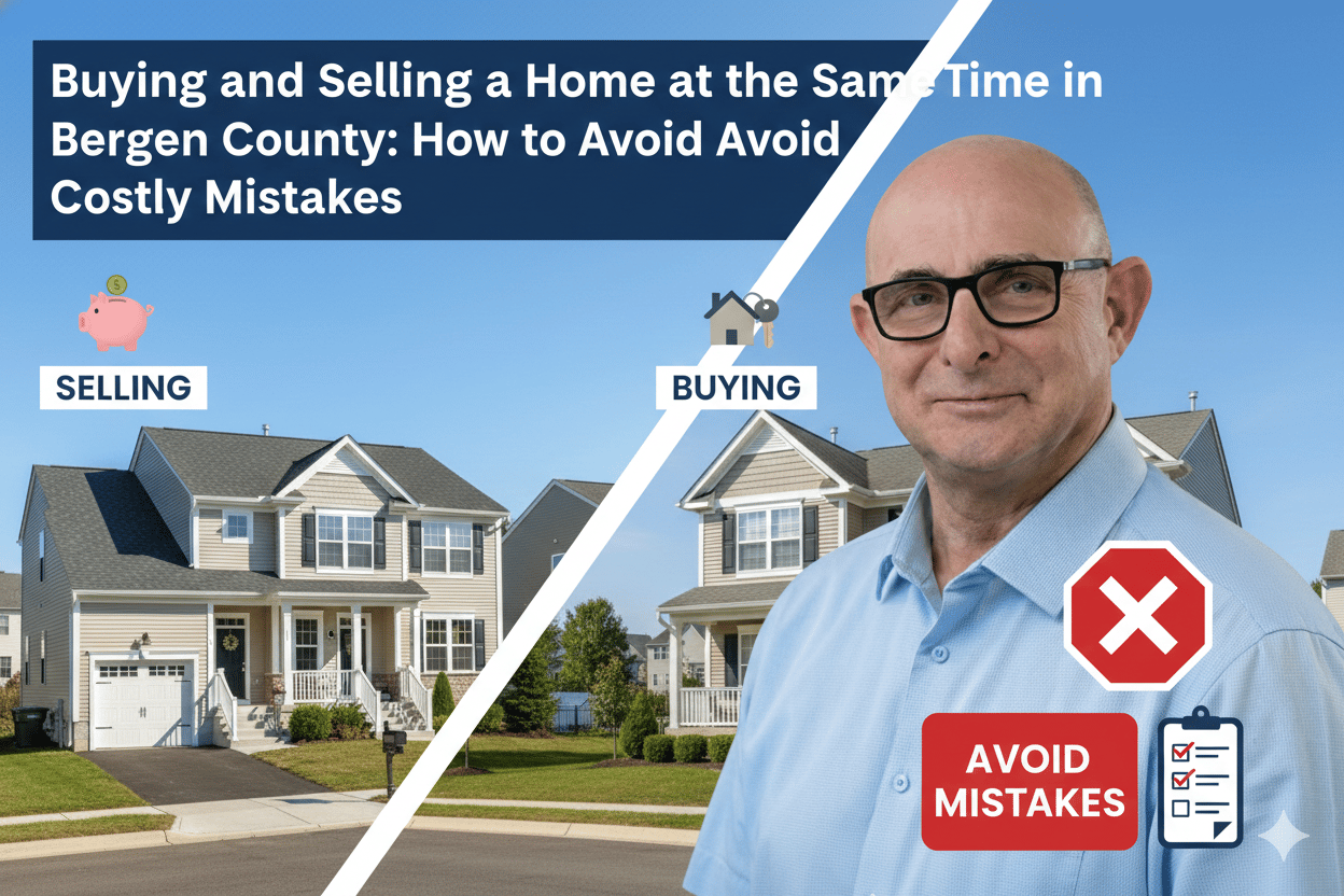 Buying and Selling a Home at the Same Time in Bergen County: How to Avoid Costly Mistakes