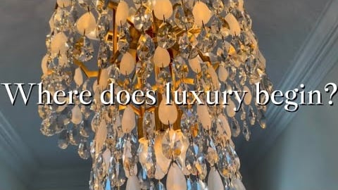 Where Does Luxury Begin?