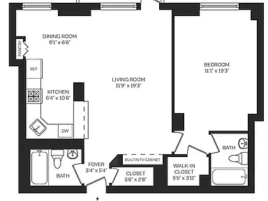 50 Lexington Ave APT 8D