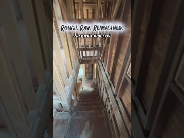 Rough. Raw. Reimagined. Just wait and see! Reveal of 100 W Bridge St COMING SOON!