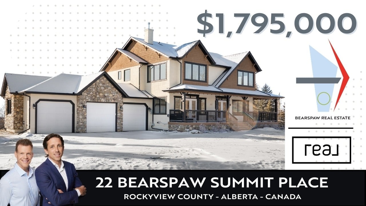 Bearspaw Real Estate Luxury Tour: 22 Bearspaw Summit Place