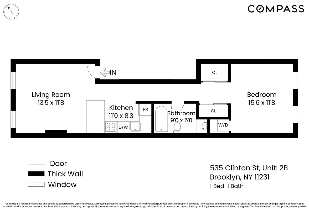 535 Clinton Street Unit: 2B
