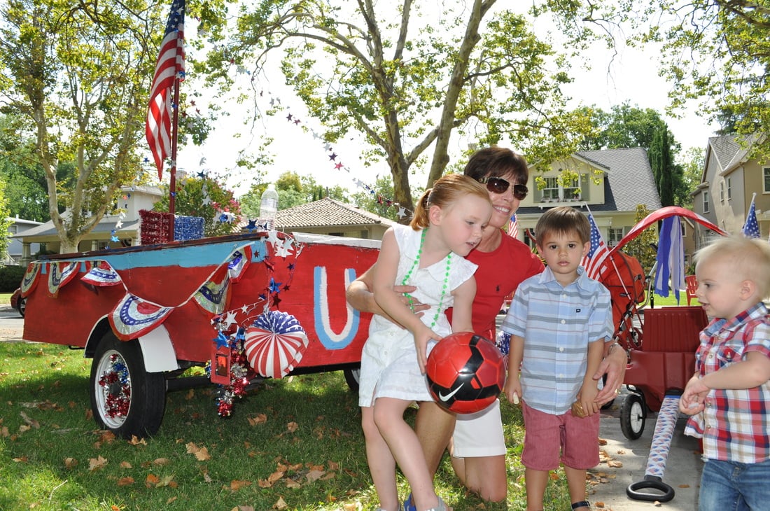 East Sacramento 4th of July Parade! Gonsalves Re Properties!