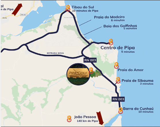 Luxury Plots for Sale in Tibau do Sul, Brazil – 5 Minutes from Pipa Beach