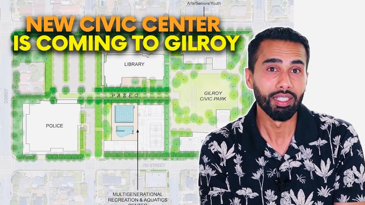 Big Changes Coming to Gilroy: New Civic Center Plan Explained