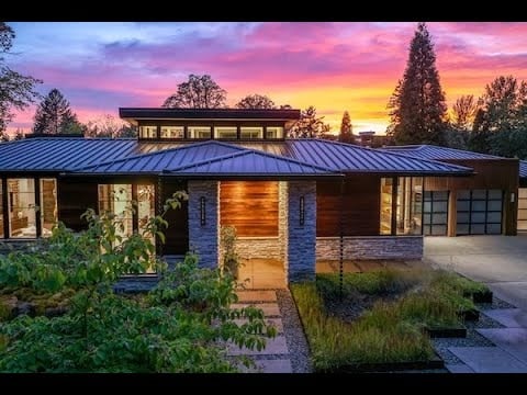 Private. Polished. Perfect — an Extraordinary Modern Retreat in Lake Oswego | 5185 Carman Drive