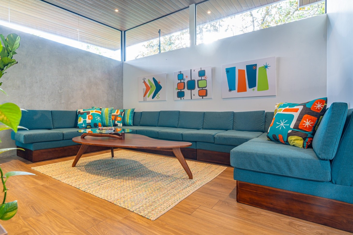 Stunning 3-Bedroom, 2.5-Bathroom Tropical Mid-Century Modern Home – Steps from the Beach