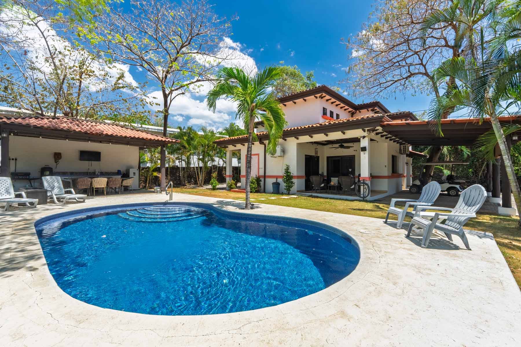 Casa Brasil | Gated Living Near Tamarindo + Golf Cart Included