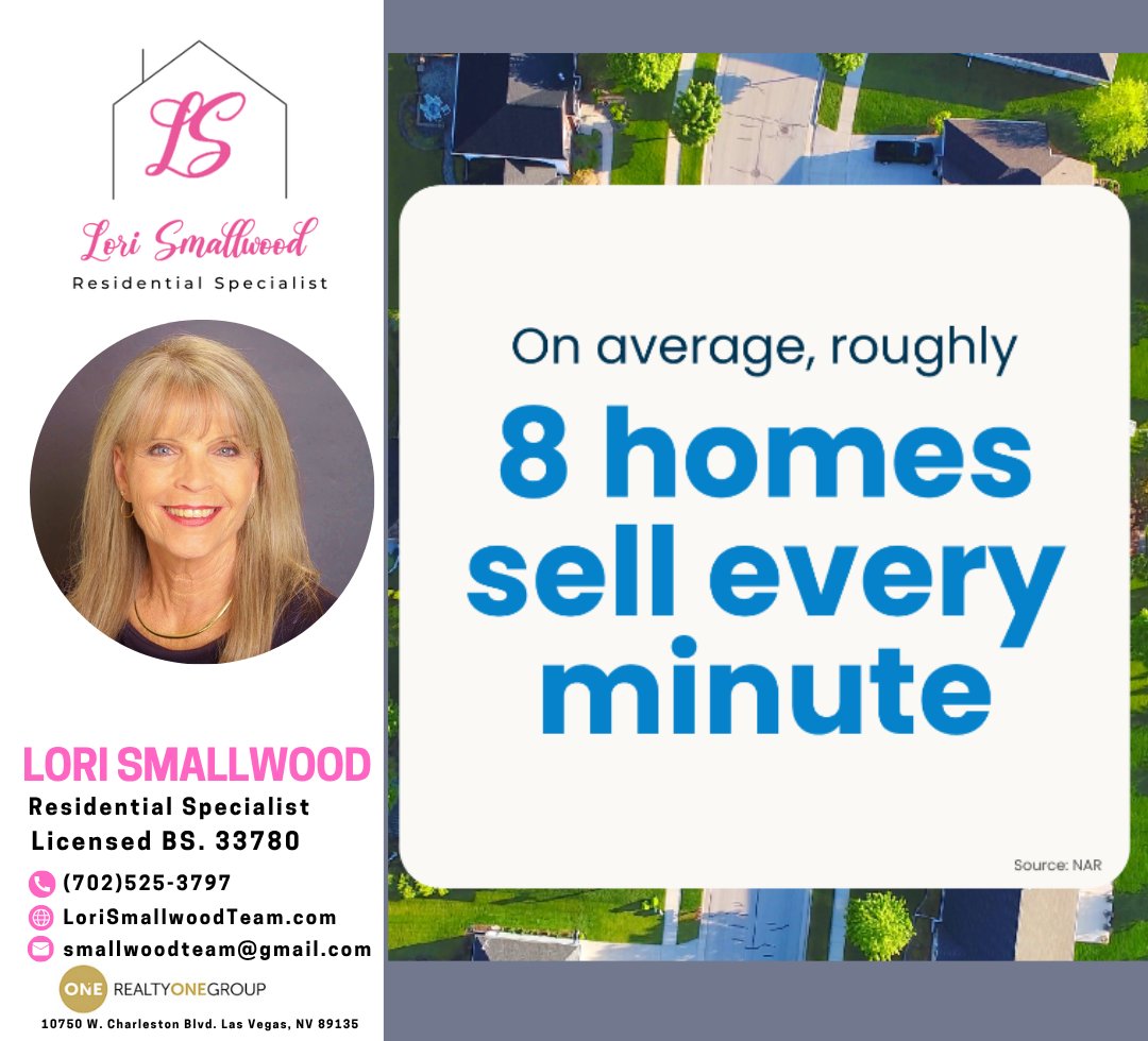 Roughly 8 Homes Sell Every Minute
