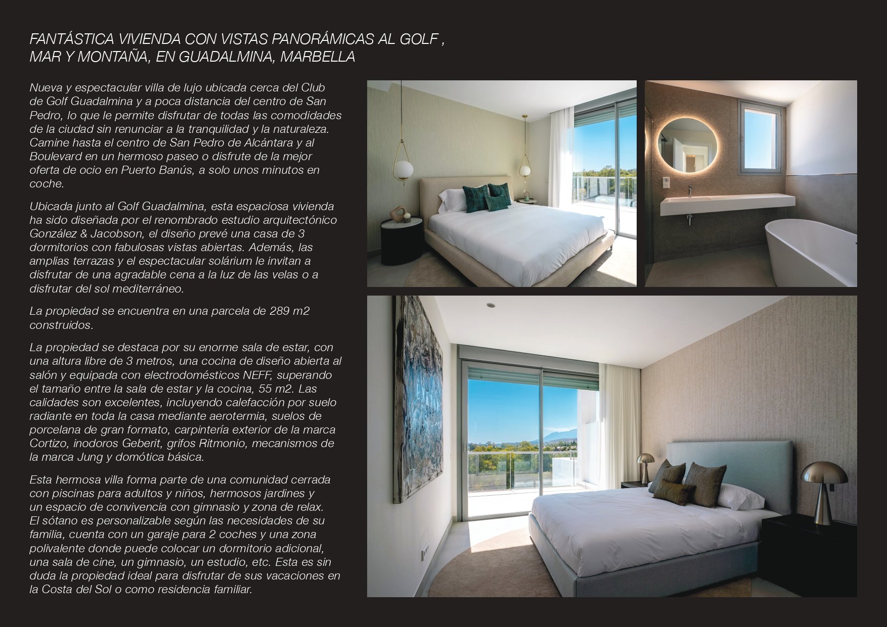 Luxury Semi Detached Villa Near Guadalmina