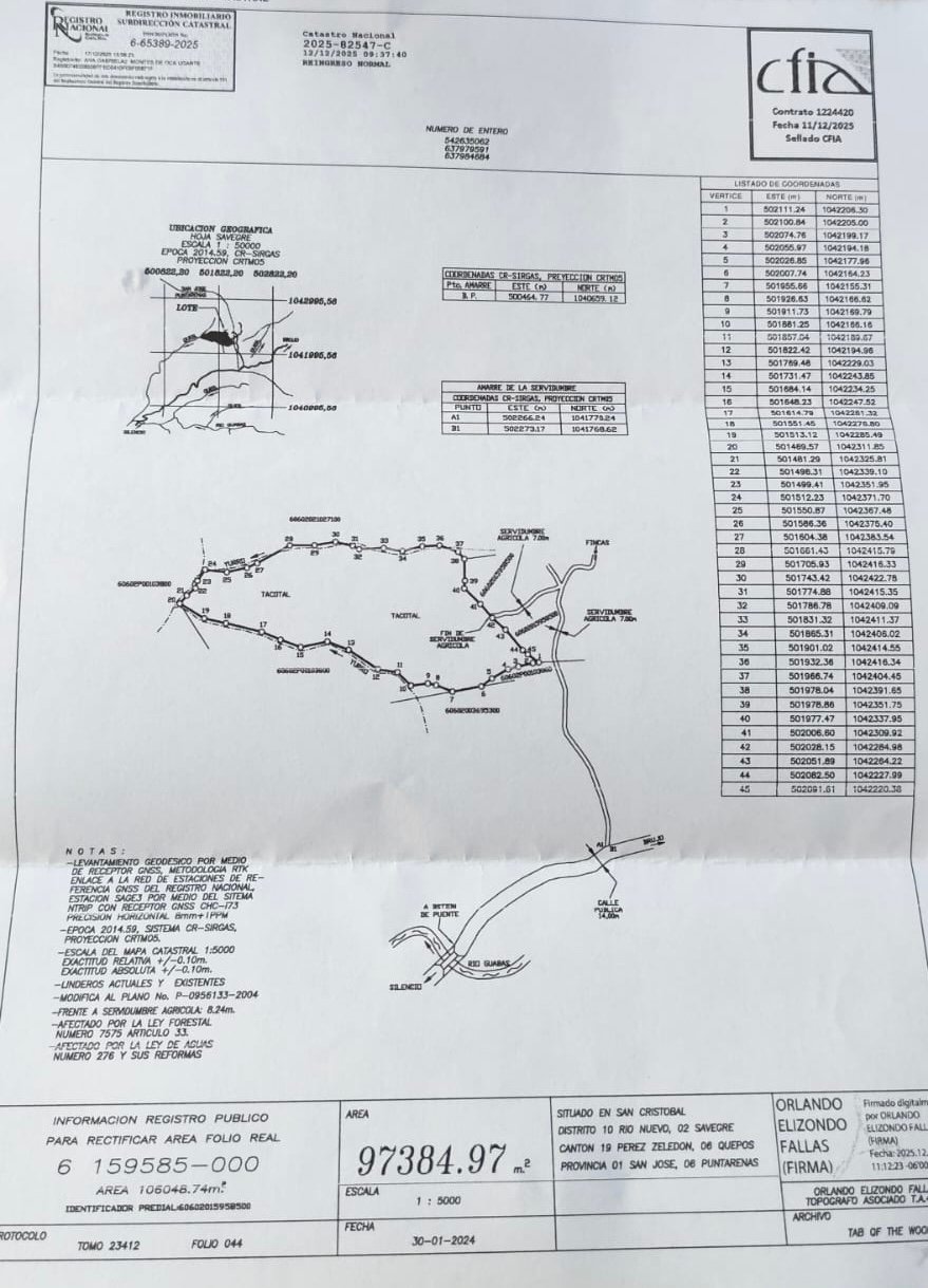 24.7-Acre Ocean View Eco Estate in San Cristóbal de Aguirre | 5 Building Sites