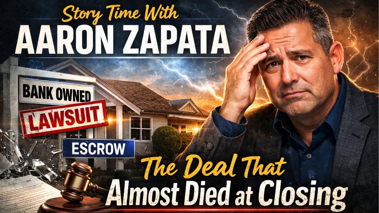 Story Time With Aaron Zapata – The Deal That Almost Died at Closing
