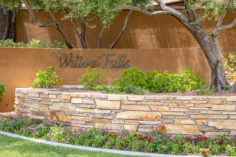 Willow Falls At Willow Creek