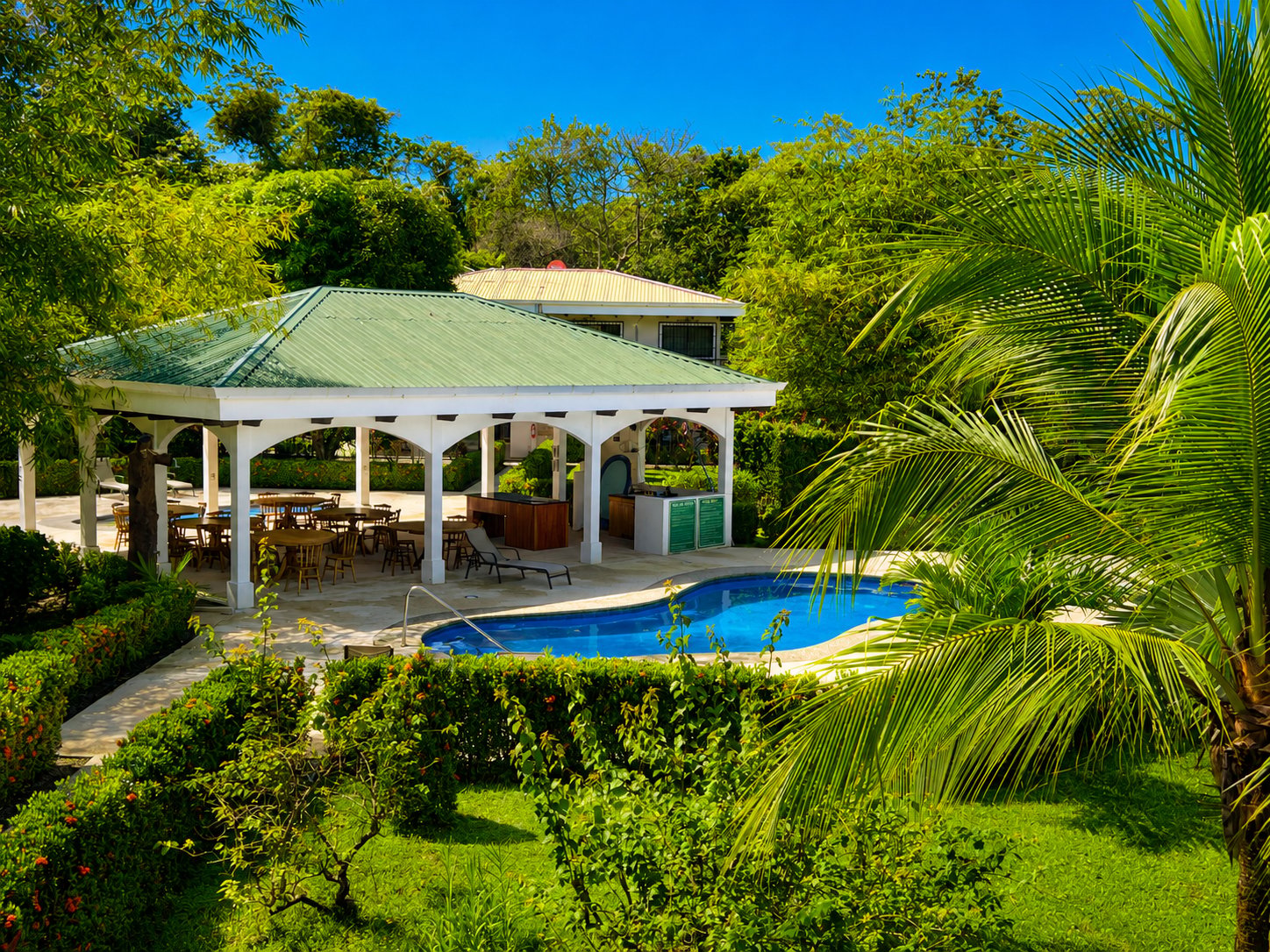 Remodeled Beach-Style Villa with Lush Jungle Setting