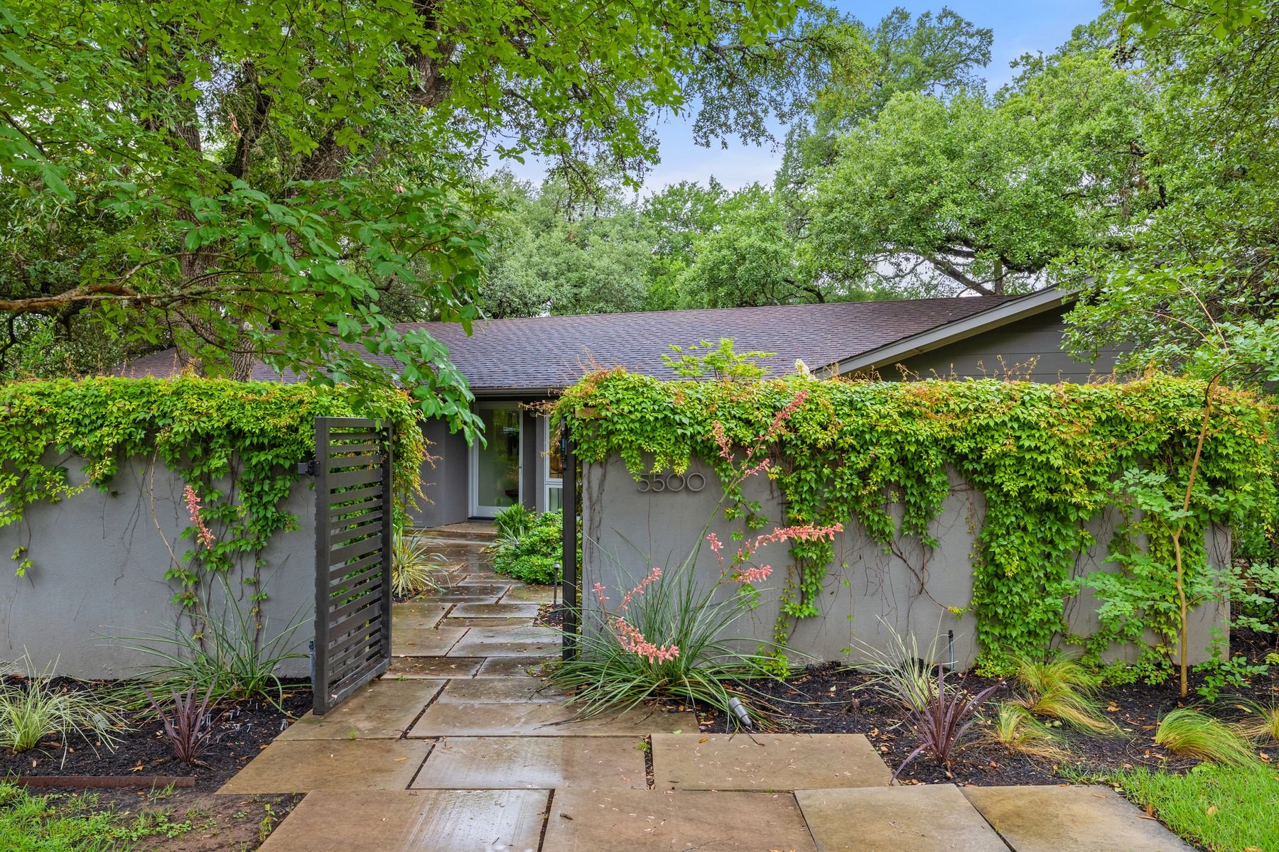 Midcentury Modern Creekside Retreat