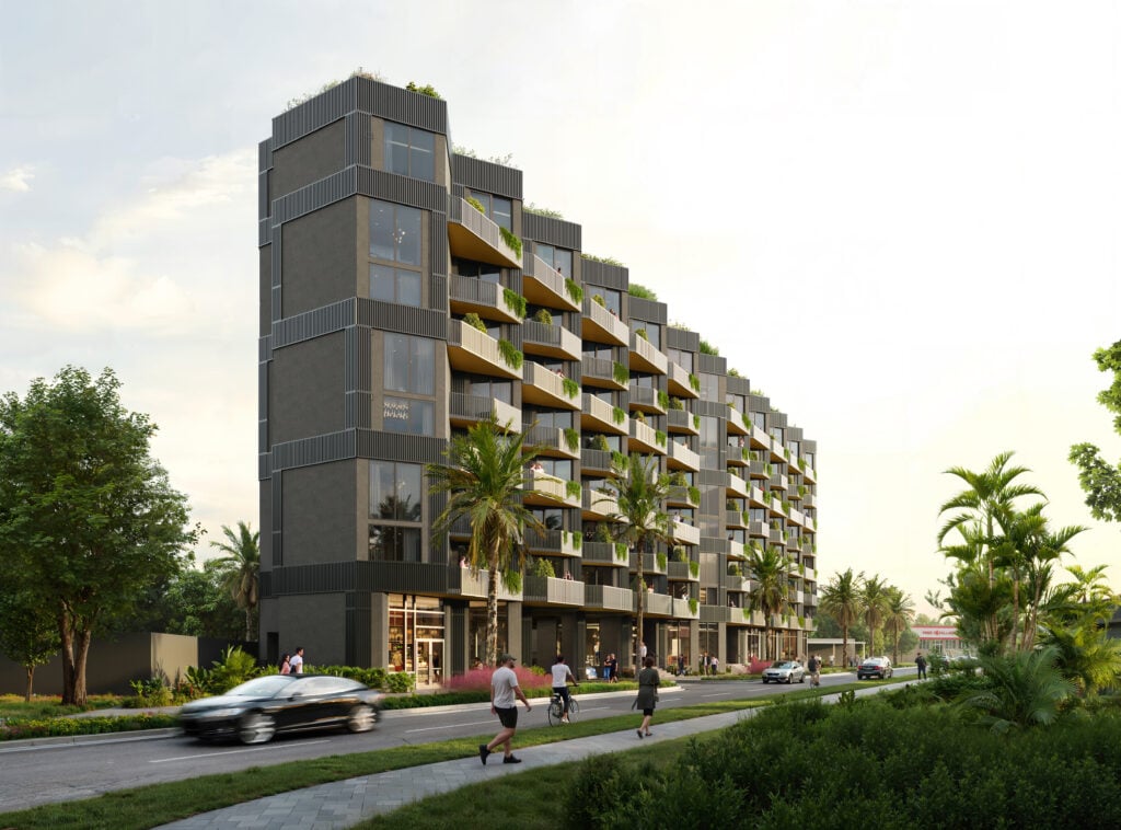 Construction Underway On ODP-Designed The Triangle In Miami’s Health District