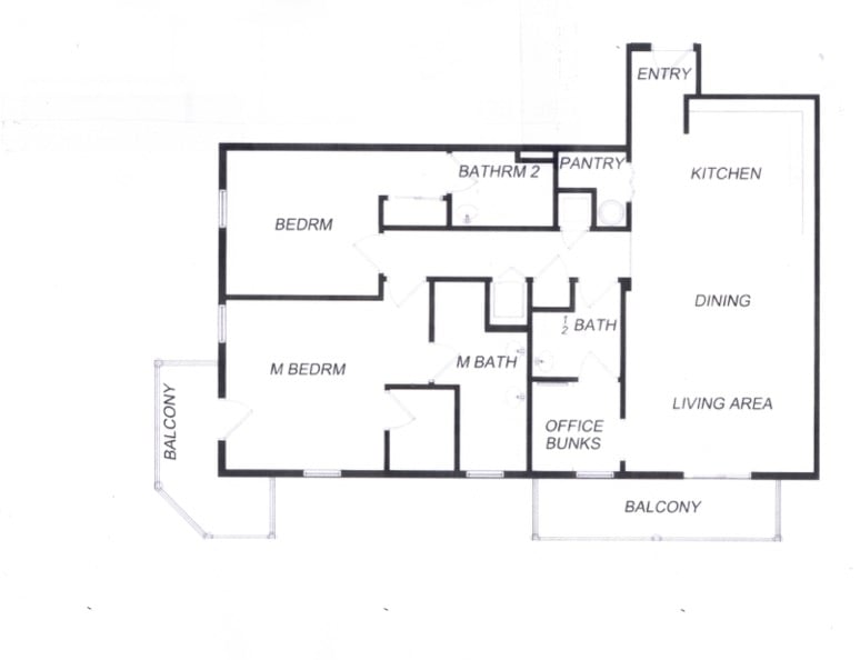 2 BEDROOMS