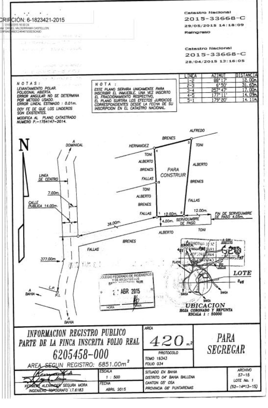 Build-Ready Residential Lot Near Marino Ballena National Park in Uvita