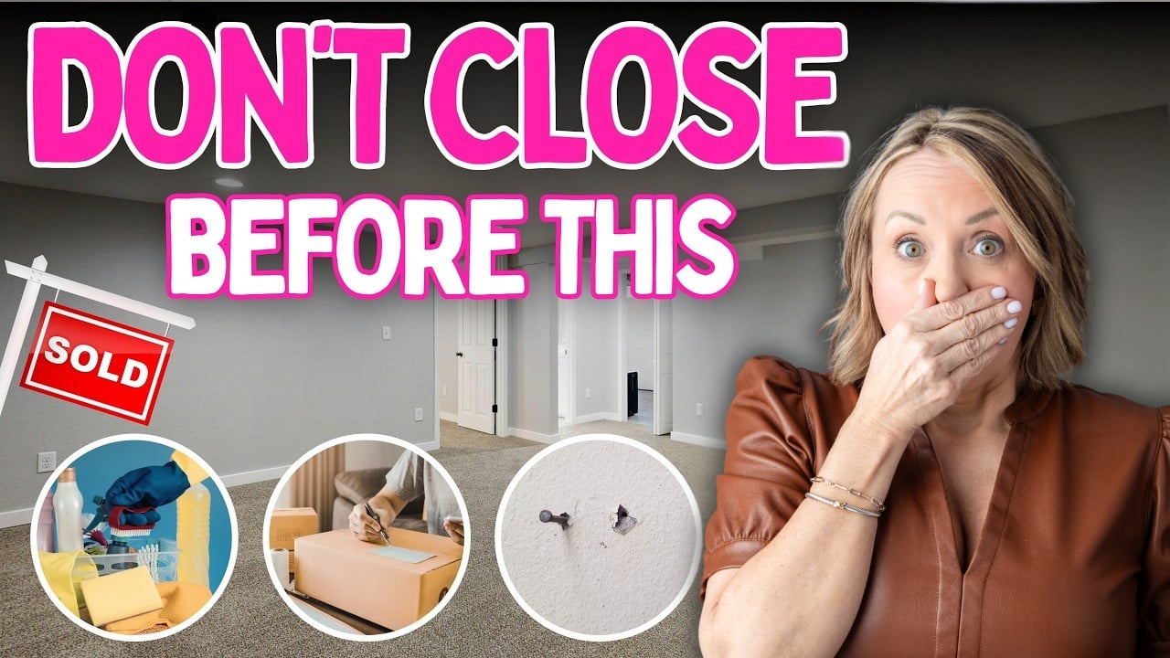3 Things Sellers Should Do Before Closing Day