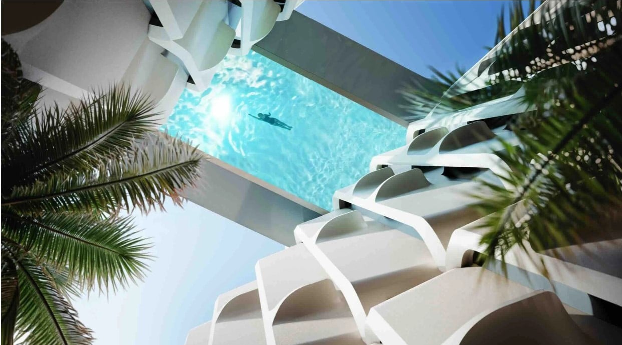 February 2025 | DAMAC Properties unveils The Delmore, a condominium designed by Zaha Hadid Architects