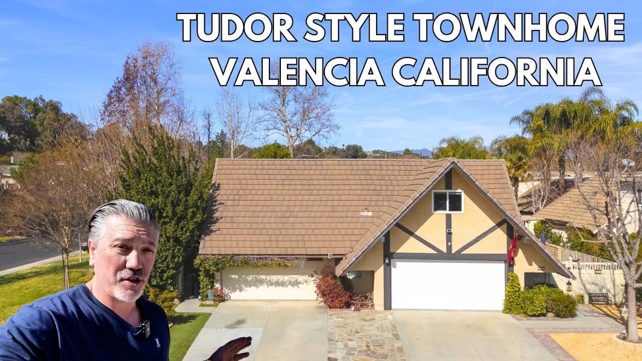 Charming Tudor Home in Valencia Santa Clarita California