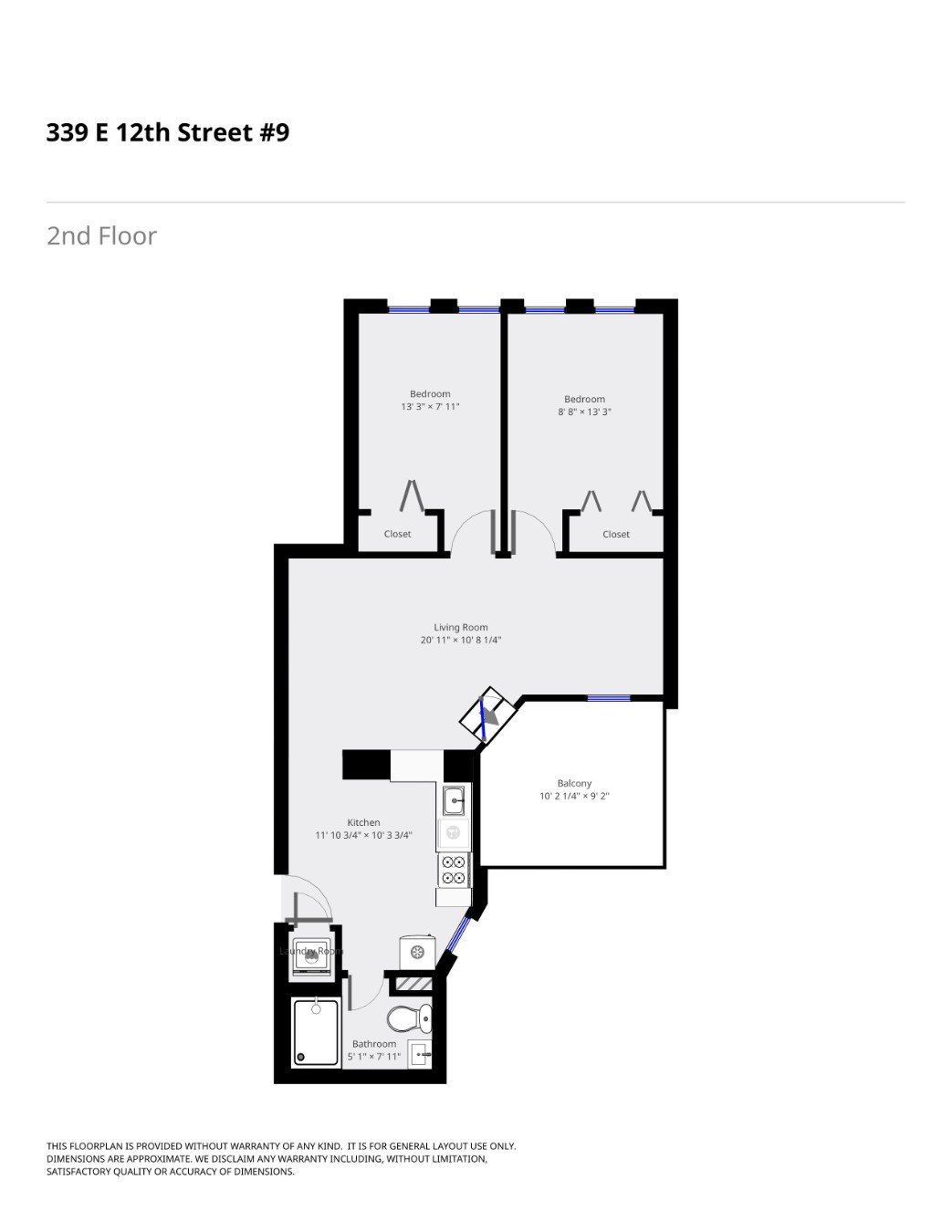 339 East 12th Street Unit: 9