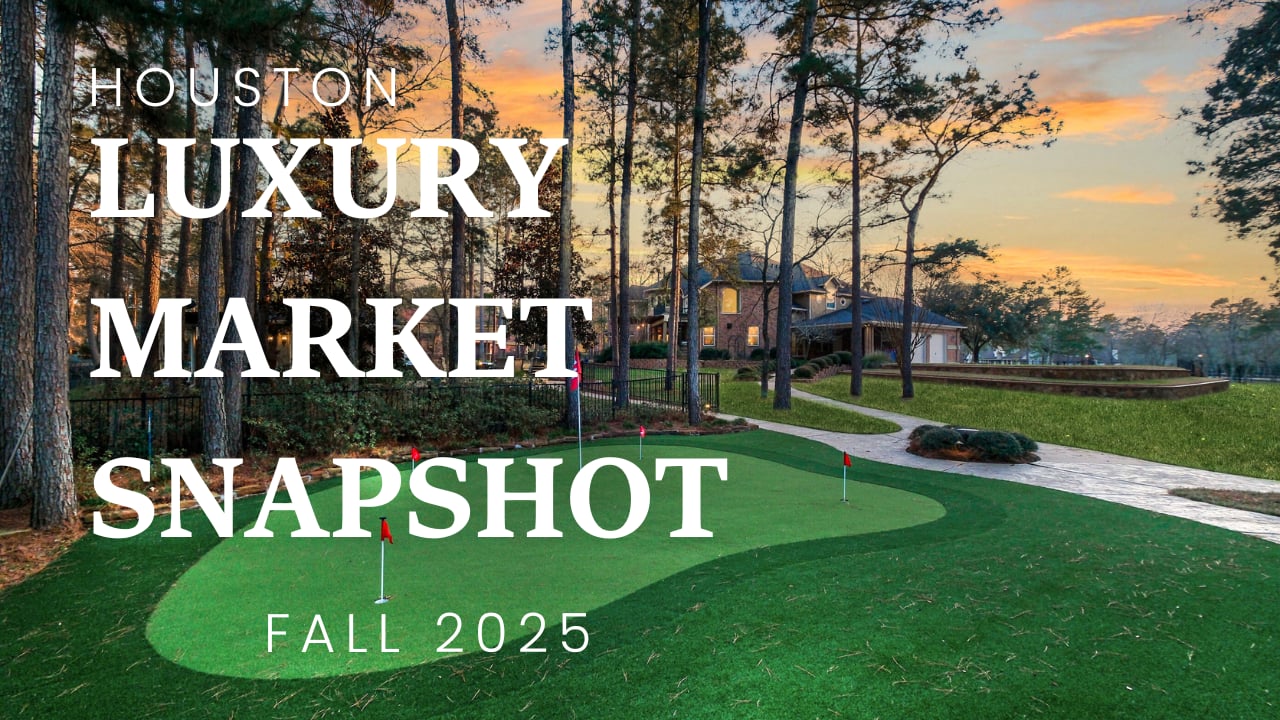 Why Fall 2025 Feels Different for Houston & Cypress Luxury Real Estate