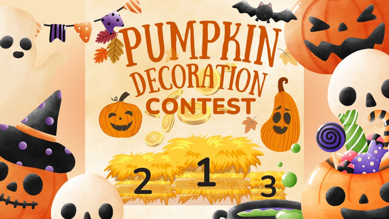 Pumpkin Decoration Contest 2024