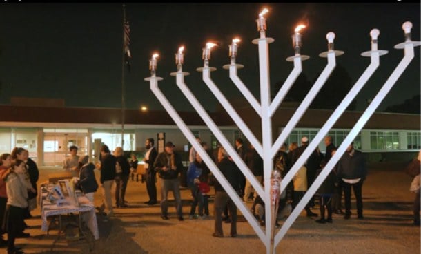 El Segundo Hanukkah Menorah Lighting Ceremony