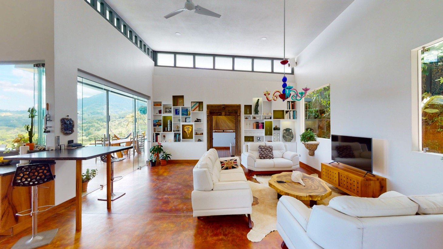 Luxury Ocean View Home with Chic Riverfront Cabins