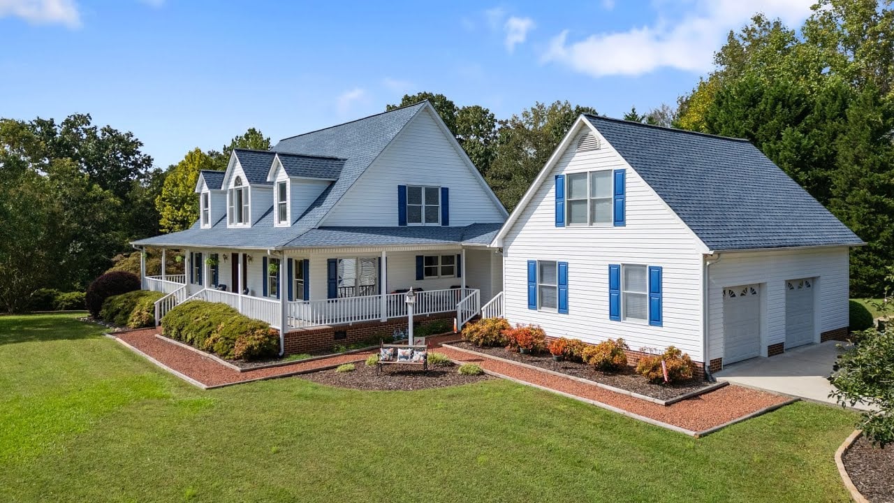 Private Beautiful home, manicured landscape, level lot with an excellent floor plan