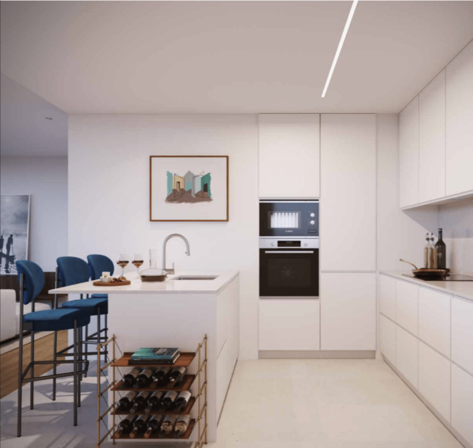 Contemporary 3-Bedroom Apartment with Balcony and Parking - Refined Living in Maia, Portugal